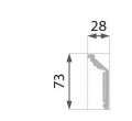 MARBET B-21 LISTWA PRZYSUFITOWA B21