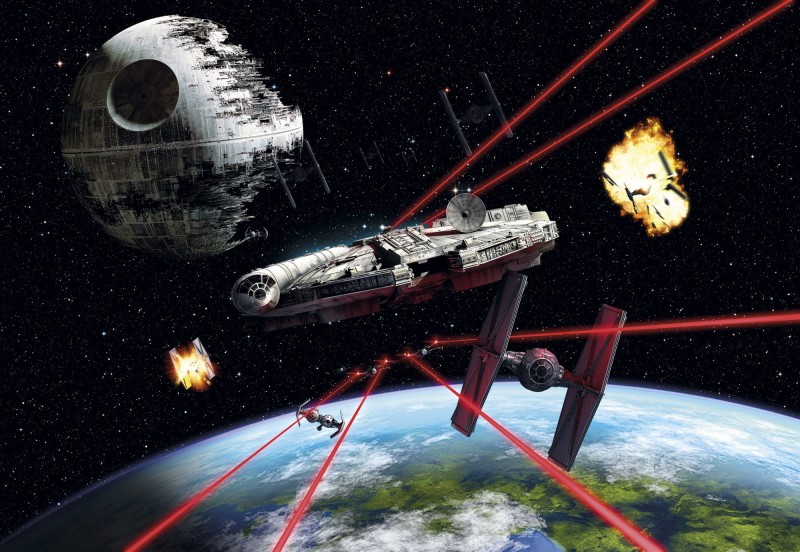 Fototapeta 8-489 STAR WARS Millennium Falcon