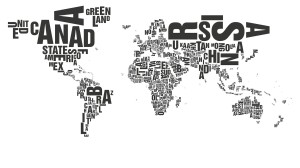 FOTOTAPETA 101034 Weltkarte YOUNG ARTISTS