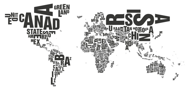 FOTOTAPETA 101034 Weltkarte YOUNG ARTISTS