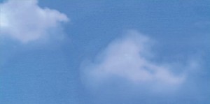 Okleina Witrażowa 10529 / Gekkofix clouds szer 90 cm