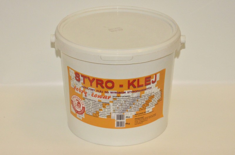 STYRO-KLEJ 8 kg klej do kasetonów