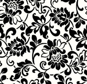 Okleina Meblowa 10581 / 55770 Venilia heritage black white szer 90 cm