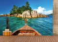Fototapeta 5033-4V-1 St Pierre Island at Seychelles ARANŻACJA