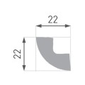MARBET E-1 LISTWA PRZYSUFITOWA E1