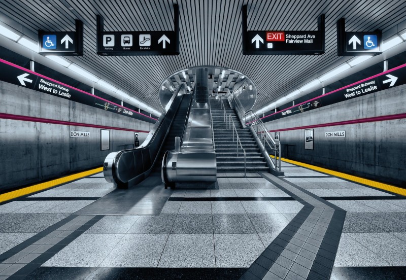 Fototapeta 8-996 Subway