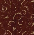 OKLEINA MEBLOWA 10645 GEKKOFIX SCROLL OVERPRINT BROWN/GOLD
