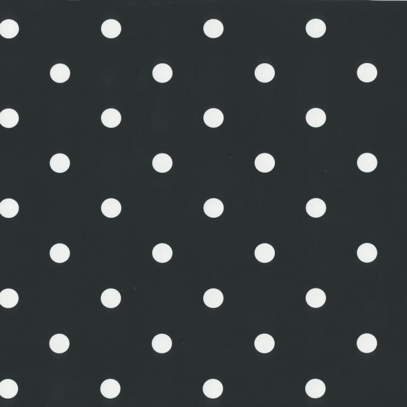 OKLEINA MEBLOWA 12598 GEKKOFIX DOTS BLACK