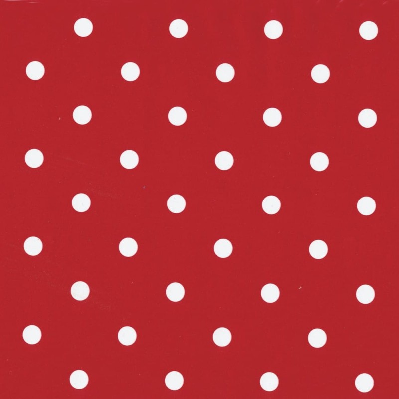 OKLEINA MEBLOWA 12595 GEKKOFIX DOTS RED