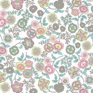 Okleina Meblowa 13426 / Gekkofix fleur white szer 45 cm